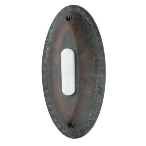 Craftmade Designer Surface Mount Oval Doorbell Rustic Brick Bsovl-rb - All