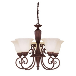 Savoy House Liberty 5 Light Chandelier in Walnut Patina Kp-1-5001-5-40 - All