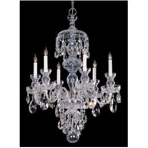 Crystorama Traditional Crystal Spectra Crystal Chandelier 1146-Ch-cl-saq - All