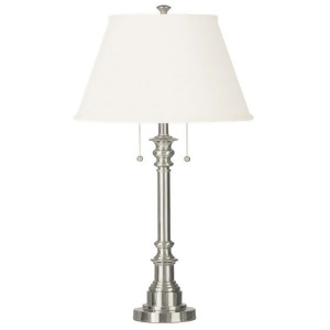 Kenroy Home Spyglass Table Lamp Brushed Steel Finish 30437Bs - All