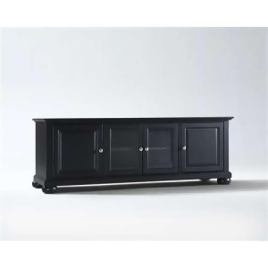 Crosley Furniture Alexandria 60 Low Profile Tv Stand Black Kf10005abk - All