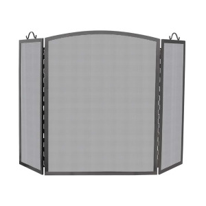 Uniflame 3 Panel Olde World Iron Arch Top Screen Large S-1172 - All
