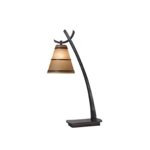 Kenroy Home Wright 1 Light Table Lamp Oil Rubbed Bronze Finish 3332 - All