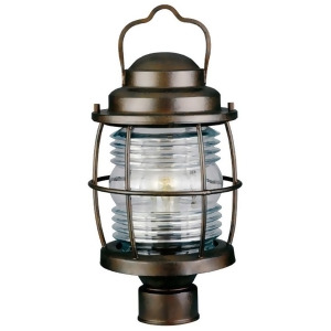 Kenroy Home Beacon Post Lantern Gilded Copper Finish 90956Gc - All