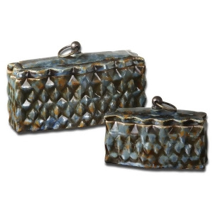 Uttermost Neelab Ceramic Containers Set/2 19618 - All