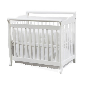 Davinci Emily Mini Crib in White M4798w - All