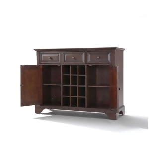 Crosley Lafayette Buffet Server / Sideboard Cabinet in Mahogany Kf42001bma - All