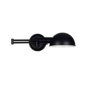 Kenroy Home Frye Wall Swing Arm Lamp Orb Oil Rubbed Bronze Finish 21010Orb - All