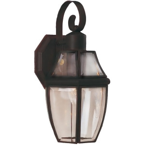 Maxim South Park 1-Light Outdoor Wall Lantern Burnished 4011Clbu - All