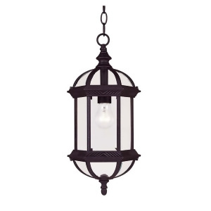 Savoy House Kensington Hanging Lantern in Textured Black 5-0631-Bk - All