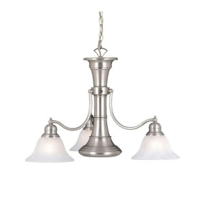 Vaxcel Standford 4 Light Chandelier Brushed Nickel Ch30304bn - All