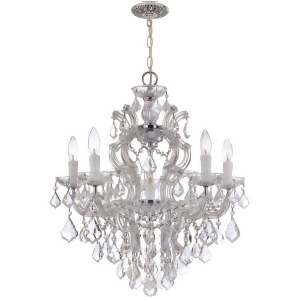 Crystorama Maria Theresa 6 Lt Clear Crystal Chrome Chandelier I 4435-Ch-cl-mwp - All