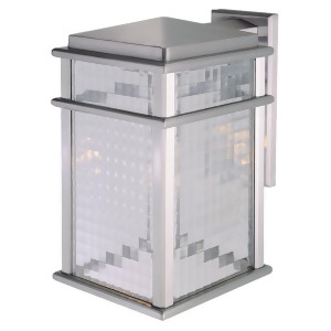 Feiss Mission Lodge 1-Light Wall Lantern Brushed Aluminum Ol3402bral - All