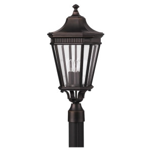 Feiss Cotswold Lane 3-Light Post in Grecian Bronze Ol5407gbz - All