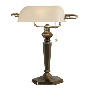 Kenroy Home Mackinley Banker Lamp Georgetown Bronze Finish 20615Gbrz - All
