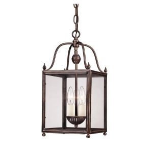 Savoy House Crabapple Foyer in Old Bronze 3-80029-3-323 - All