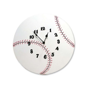 Trend Lab Wall Clock Baseball 100328 - All