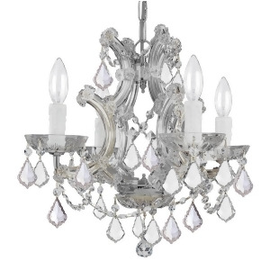 Crystorama Maria Theresa Chandelier Crystal Elements Crystal 4474-Ch-cl-s - All