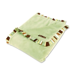 Trend Lab Receiving Blanket Ruffle Trimmed Giggles 101298 - All