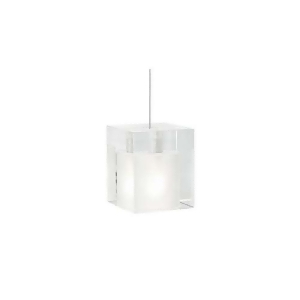 Tech Lighting Cube Mini-Pendant Satin Nickel 700Fjcubfs - All
