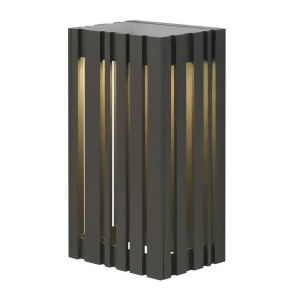 Lbl Lighting Uptown Small Outdoor Black Finish Outdoor Sconce Lw642blledw - All