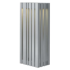 Lbl Lighting Uptown Large Outdoor Silver Finish Outdoor Sconce Lw641siledw - All