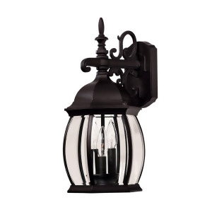 Savoy House Exterior Collections Wall Mount Lantern in Black 07071-Blk - All