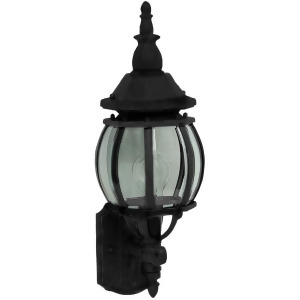 Maxim Lighting Crown Hill 1-Light Outdoor Wall Lantern Black 1032Bk - All