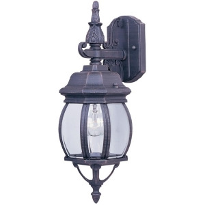 Maxim Crown Hill 1-Light Outdoor Wall Lantern Rust Patina 1030Rp - All