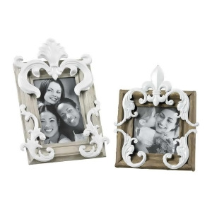 Sterling Ind. Picture Frame in Richland Grey / Caramel With White 51-10063 - All