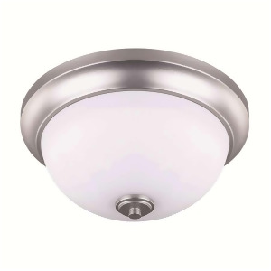 Canarm New Yorker 2 Light 13 Flush Mount in Brushed Pewter Ifm256a13bpt - All