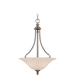 Craftmade Willow Park 3 Light Inverted Pendant Antique Nickel 28543-An - All