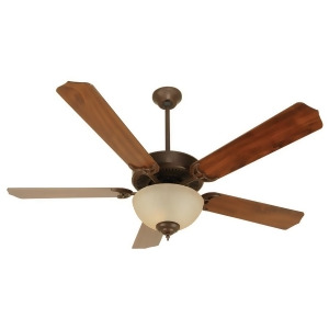 Craftmade Ceiling Fan Aged Bronze Cd Unipack w/ 52 Blades K10647 - All