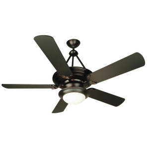 Craftmade Ceiling Fan Oiled Bronze Metro w/ 52 Blades K10720 - All