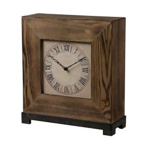 Sterling Industries Wood Veneer Clock in Hale site 26-8659 - All