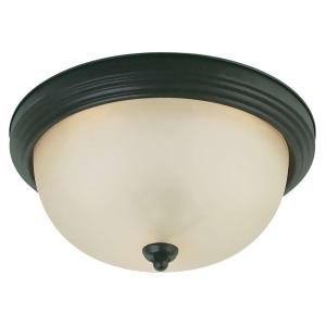 Sea Gull Lighting Close to Ceiling Two Light Chestnut Bronze Finish 77164-820 - All