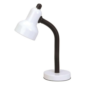 Lite Source Desk Lamp White 60w Ls-211wht - All