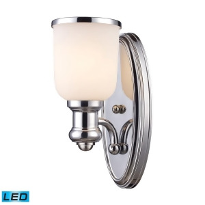 Elk Lighting Brooksdale 1-Light Sconce in Polished Chrome 66150-1-Led - All