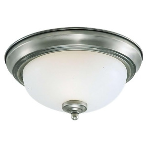 Sea Gull Lighting Three-Light Close To Ceiling in Brushed Nickel 77065-962 - All