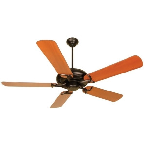 Craftmade Ceiling Fan Oiled Bronze Civic w/ 52 Blades K10289 - All