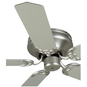 Craftmade Ceiling Fan Brushed Nickel Contemporary Flush Mount K11001 - All