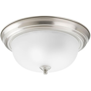Progress Lighting 2-Light Close-To-Ceiling in Brushed Nickel P3925-09et - All