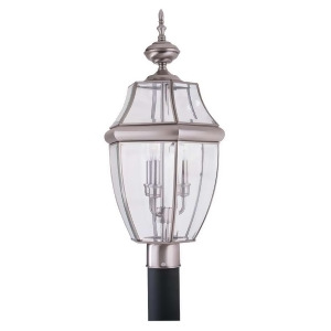 Sea Gull Lighting Three-Light Lancaster Post Lantern 8239-965 - All