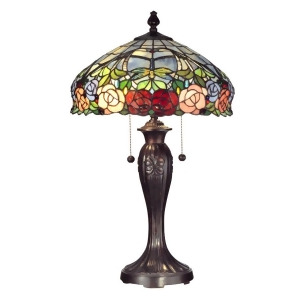 Dale Tiffany Zenia Rose Table Lamp Tt12232 - All