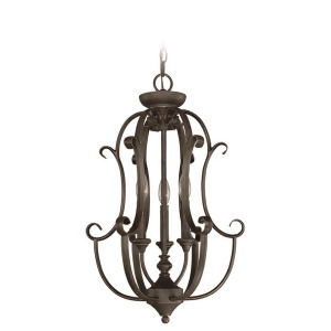 Craftmade Barret Place 3 Light Foyer in Mocha Bronze 24233-Mb - All