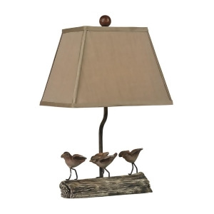 Sterling Industries Little Birds On A Log Lamp in Cedar Pond 93-19300 - All