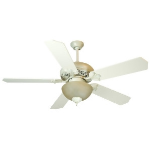 Craftmade Ceiling Fan Antique White Distressed Mia w/ 52 Blades K10325 - All