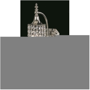 Framburg Princessa 1 Light Bath/Wall Sconce in Polished Silver 2041Ps - All