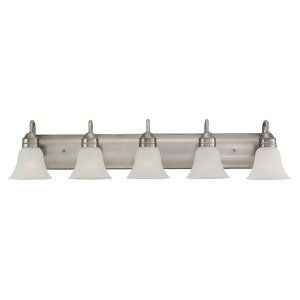 Sea Gull Lighting Five Light Wall/Bath in Antique Brushed Nickel 44854-965 - All