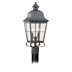 Sea Gull Lighting Two-Light Chatham Colonial Outdoor Post Lantern 8262-46 - All